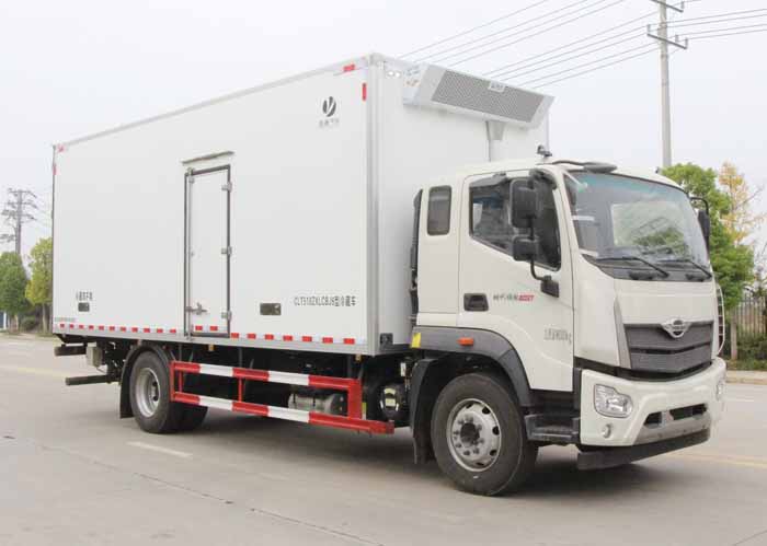 福田歐航7.8米冷藏運輸車_CLT5182XLCBJ6型冷藏車